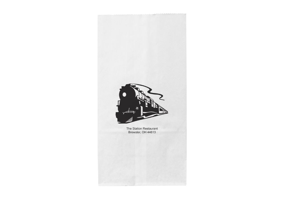 Printed Kraft Paper SOS Bags