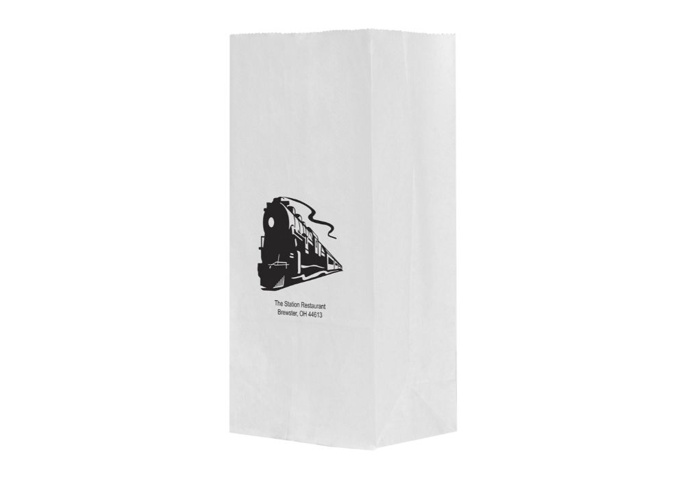 Printed Kraft Paper SOS Bags