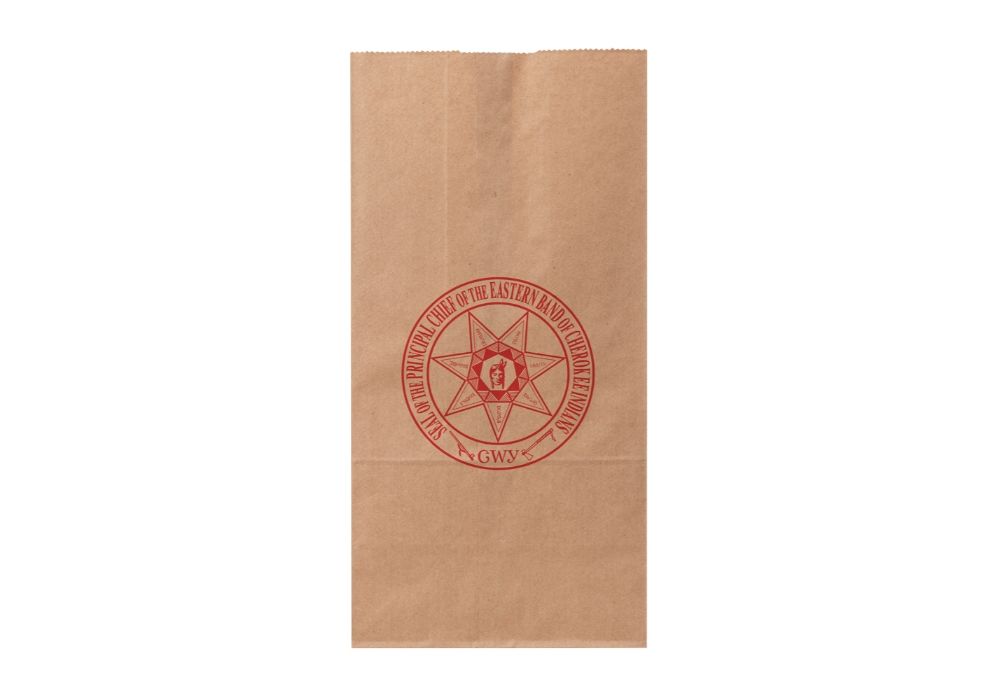 Printed Kraft Paper SOS Bags
