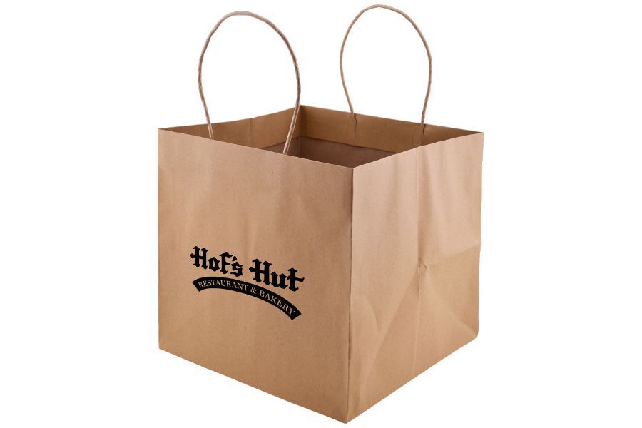 Custom Kraft Paper Shopping Bags