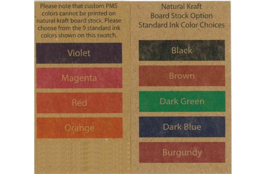 18-19 Matchsticks Recycled Kraft Custom Matchboxes