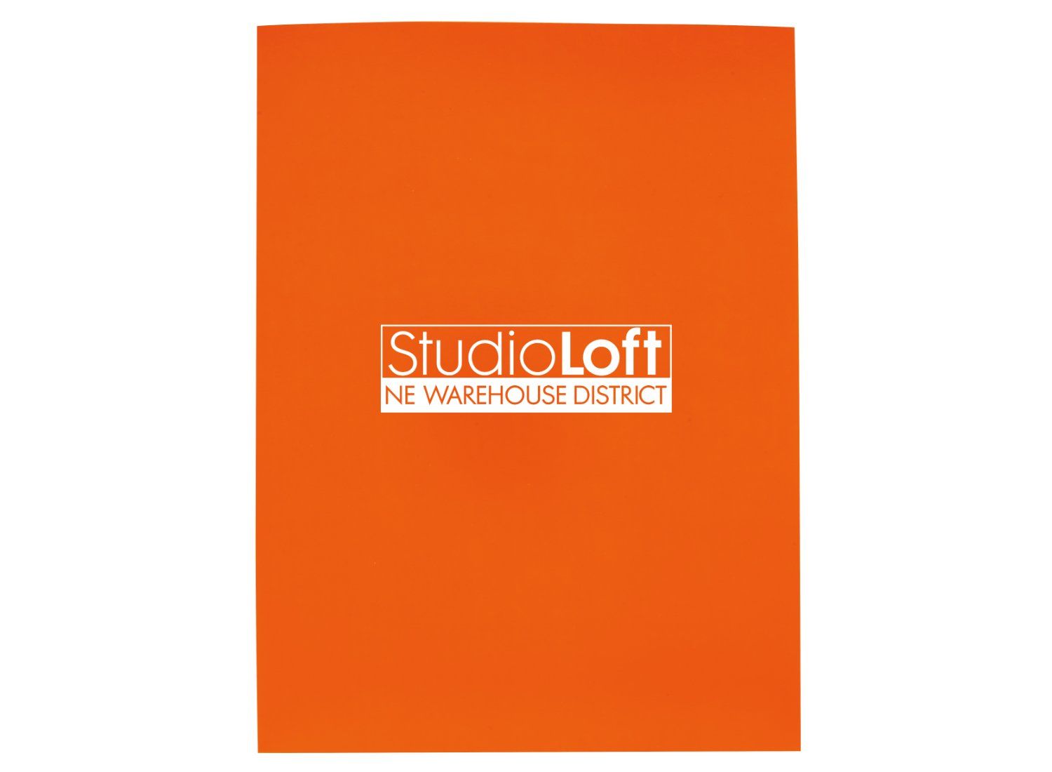 Foil Stamp Gloss Paper Folder