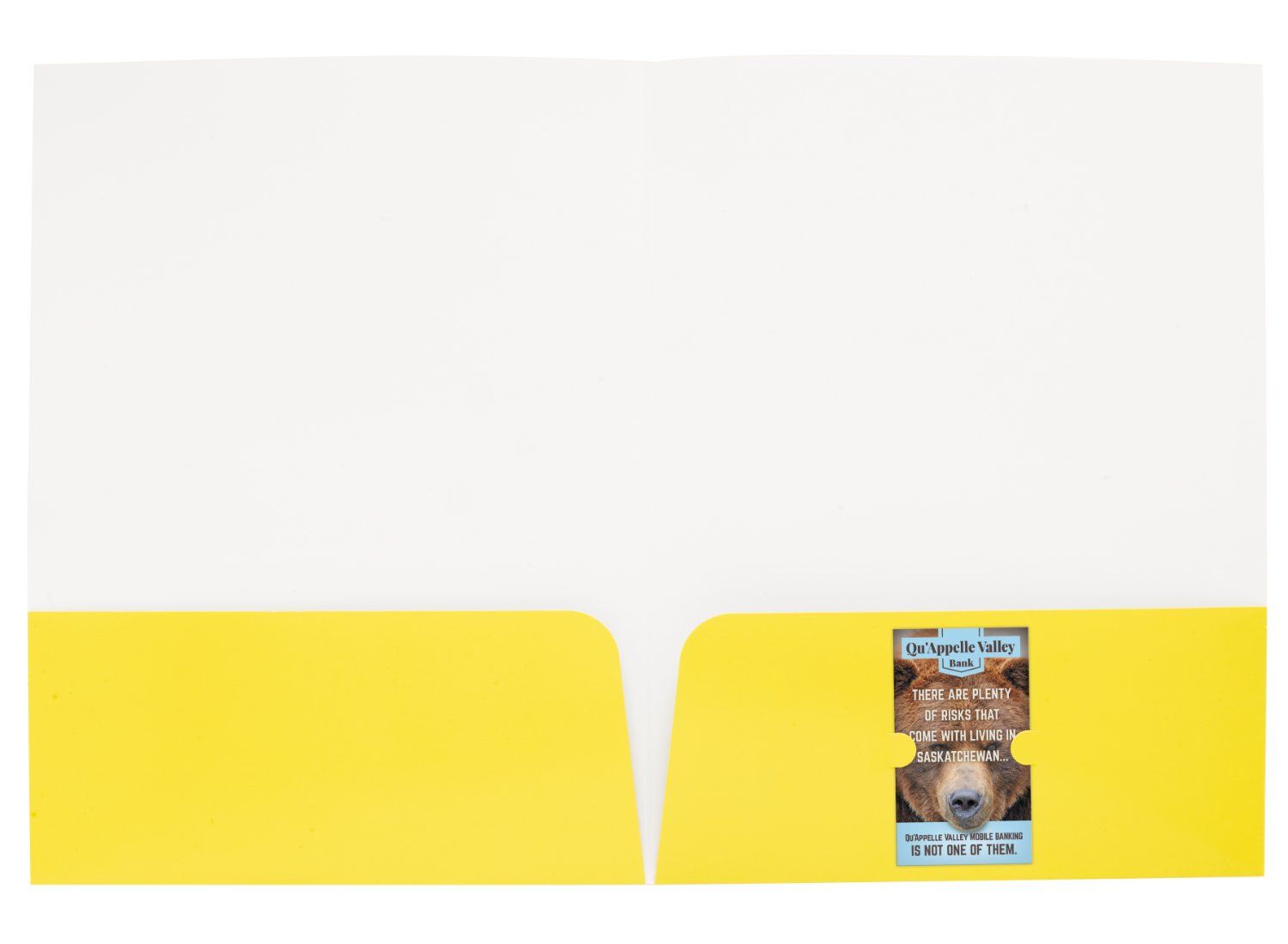 Foil Stamp Gloss Paper Folder