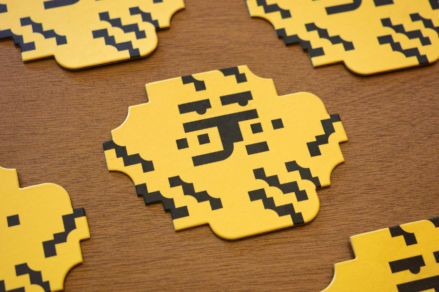 Custom Shaped Pulpboard Coasters