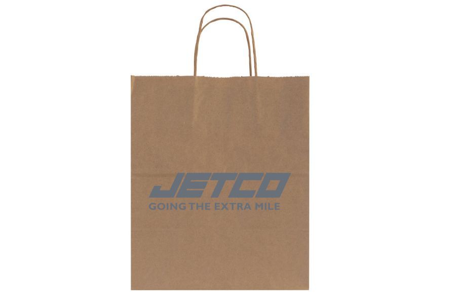 Custom Kraft Paper Shopping Bags