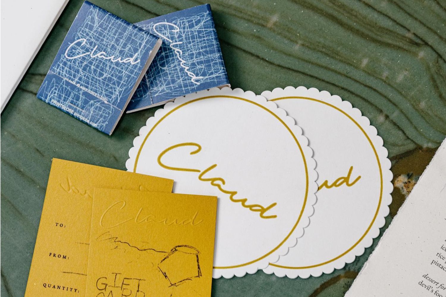custom Paperboard Coasters