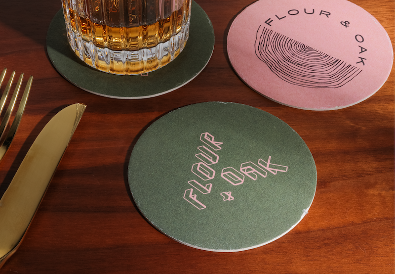 Custom shaped coasters