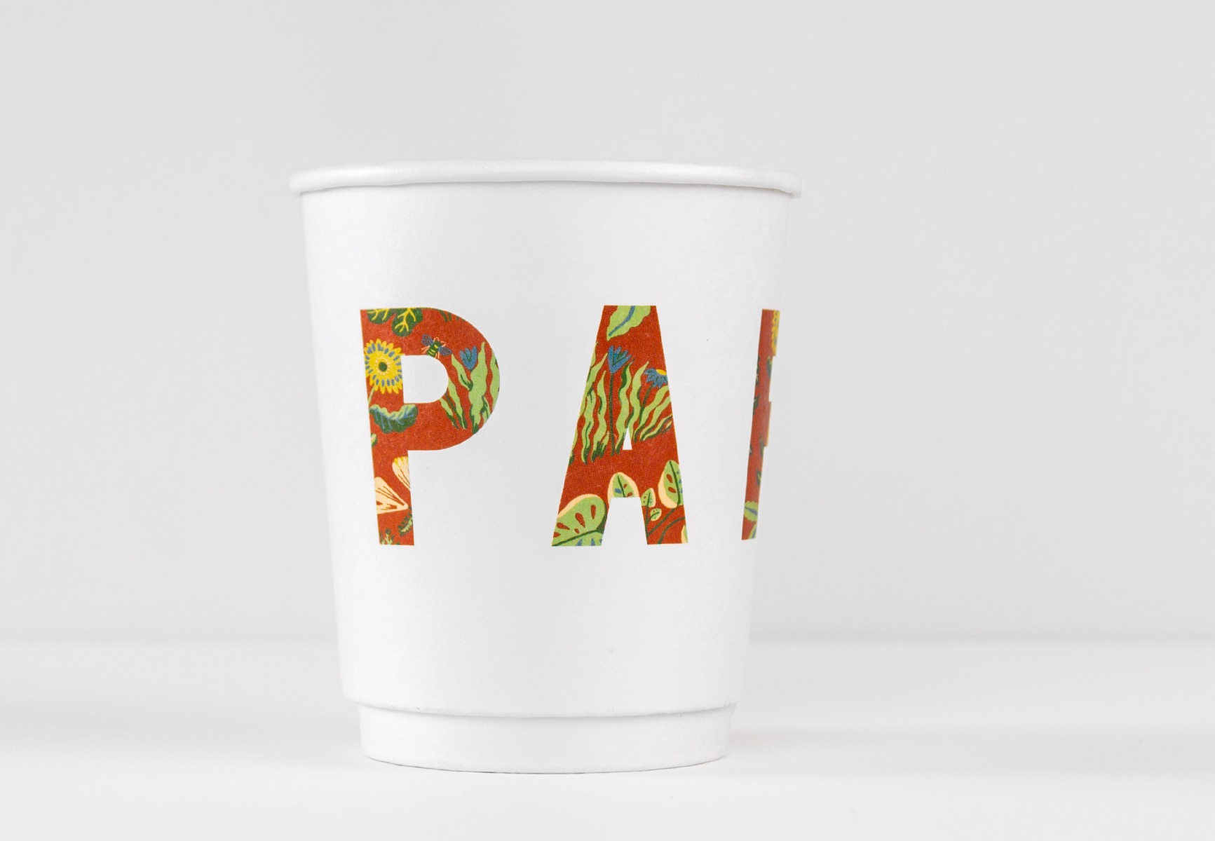 Custom Coffee Cups Double Wall