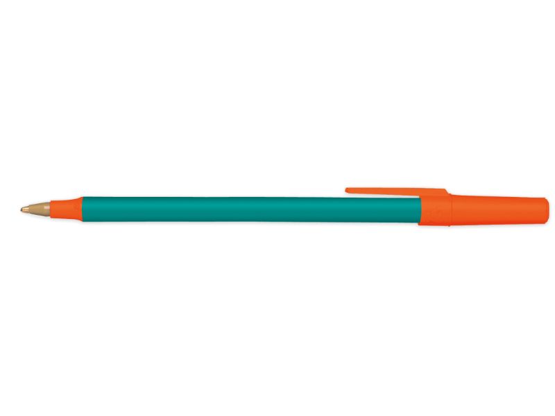Custom Bic Round Stic Pens with Cap