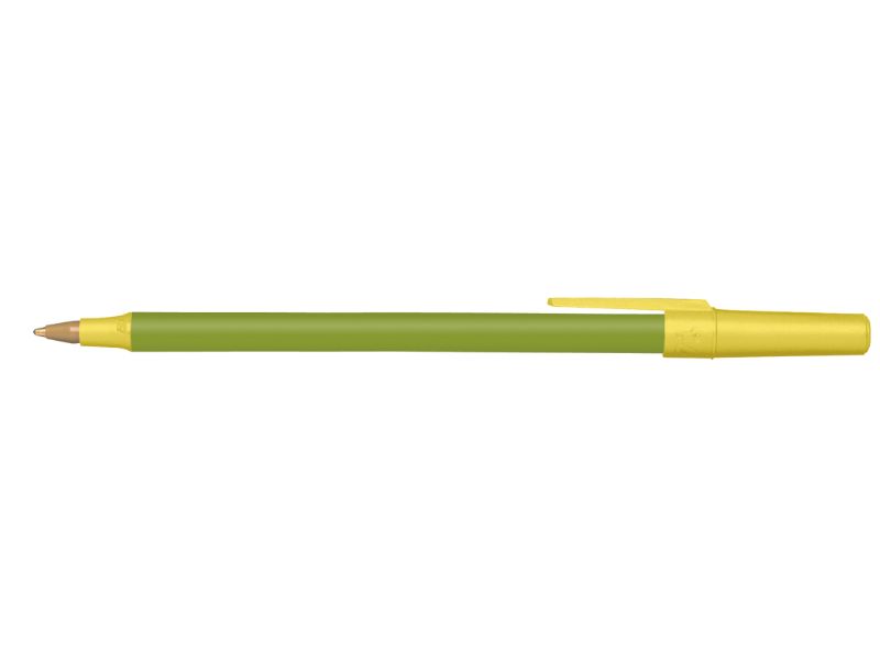 Custom Bic Round Stic Pens with Cap