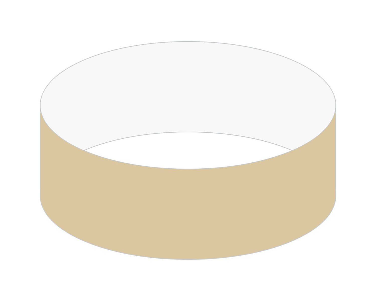 1" Tyvek Tear Stub Wristband