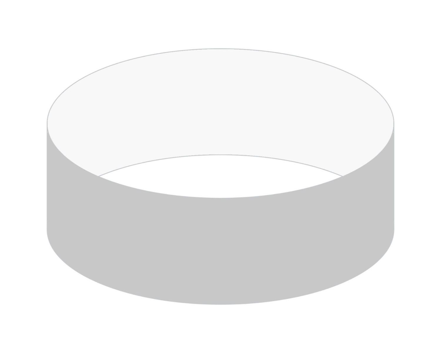 1" Tyvek Tear Stub Wristband